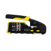 VDV226110 - Ratcheting Cable Crimper/Stripper/Cutter - Klein Tools