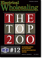 EES moves into the Top 12 ranked distributor in the nation, at #12 according to Electrical Wholesaling