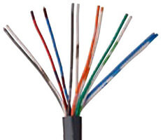 Twisted pair cable unshielded
