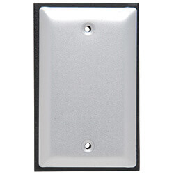 aluminum weather-resistant wall plate