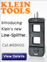Klein Tool of the month: the Line Splitter at Elliott Electric, only $17.99!