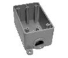 078229 - 1G PVC FS Box W/ (1) 1/2" Hole - Multi Fittings/Kraloy