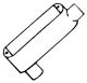12804 - 1-1/4 LB Cover & Gasket - Mulberry Metal