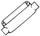 12846 - 2IN T Cover & Gasket - Mulberry Metal
