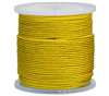 14100 - 1/4'' X 1000' Yellow Polypropylene Pull Rope - LH Dottie