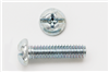 14X12RHCMSZJ - 1/4-20 X 1/2 Round Head M/S Zinc - Combo - Peco Fasteners, Inc.