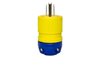 1510P - Plug Nema 5-15 15A 125V Small Yellow - Ericson MFG