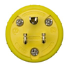 1510PG - Plug Nema 5-15 15A 125V Small Yellow - Ericson