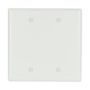 2037WB0X - Wallplate 2G Blank THRMST Box MNT Mid WH - Eaton