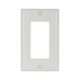 2151W - Wallplate 1G Decorator Thermoset STD WH - Eaton Wiring Devices