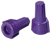 30365 - Twister Al/Cu Wire Conn, 65, Purple, 1, 000/Box - Ideal