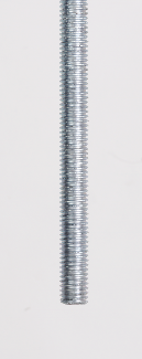 38X10TRZ - 3/8-16 X 10 Threaded Rod Zinc Plated - Peco Fasteners