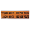 44296 - Voltage & Conduit Marker, "120/280", Med, 4/Card - Ideal