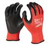 48228932 - Cut Level 3 Nitrile Dipped Gloves 9" Large - Milwaukee Electric Tool