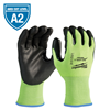 48738923 - Hi-Vis Cut Level 2 Polyurethane Dipped Gloves - Milwaukee Electric Tool