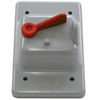 5133331 - 2G PVC FS Box Switch Cover - PVC & Accessories