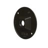 51932 - HBL 1G RND WP CVR, (1)1/2HUB BRNZ - Hubbell--Raco
