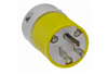 5266YL - 5-15 Plug Hi-Impact Yellow - Woodhead
