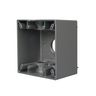 53890 - HBL 2G WP Box W/5 1IN-Hubs Gry - Hubbell--Raco