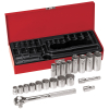 65508 - 3/8" Drive Socket Wrench Set, 20PC - Klein Tools