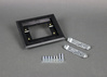 817PCCBLK - 1G Poly CPT Flange BLK - Wiremold