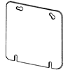 8487 - 4-11/16SQ Flat Blank CVR - Appleton/Oz Gedney