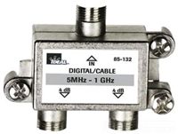 85132 - 1 GHZ 2-Way Cable TV/General Purpose Splitter - Ideal