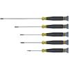 85614 - Screwdriver Set, Electronics Slotted/Phillips, 5PC - Klein Tools