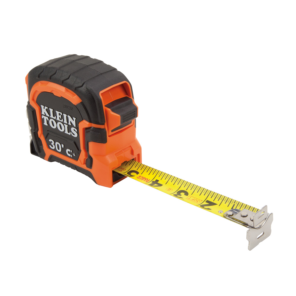86230 - 30' Double Hook Magnetic Measuring Tape - Klein Tools