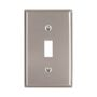 93071 - Wallplate 1G Toggle STD SS - Eaton Wiring Devices