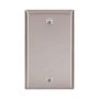 93151B0X1 - Wallplate 1G Blank Box Mount STD SS - Eaton Wiring Devices