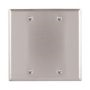 93152B0X - Wallplate 2G Blank Box Mount STD SS - Eaton Wiring Devices