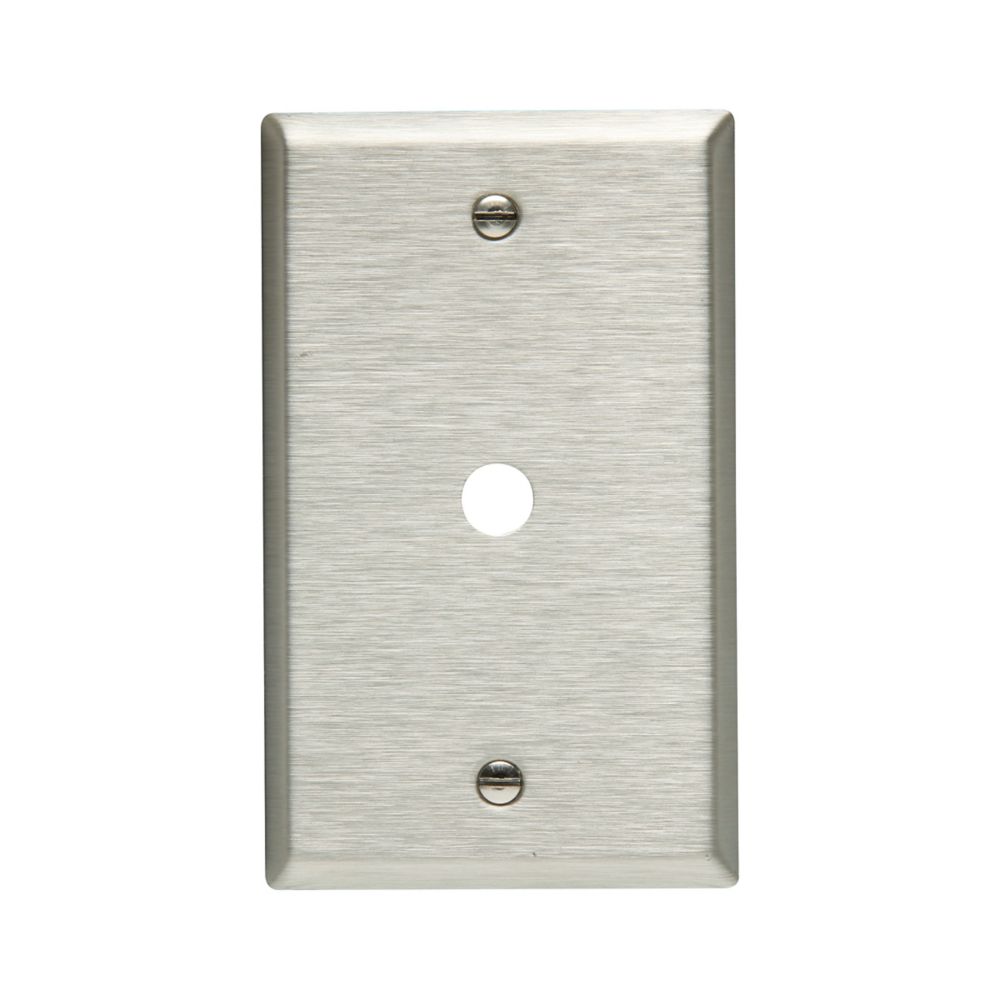 93696 - Wallplate 1G With .375" Hole STD SS - Eaton
