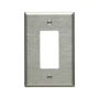 93834B0X - Wallplate 1G Decorator Oversize SS - Eaton Wiring Devices