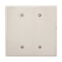 93852B0X - Wallplate 2G Blank Box Mount Oversize SS - Eaton