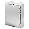 A16H1208SSLP - 16X12X8 N4X SS4 CH Clamp CVR - Hoffman Enclosures, Inc.