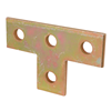 AB220 - 4H Flat Tee Plate Yellow Zinc Fitting - Abb Installation Products, Inc