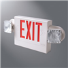 AP70RWHDHSQ - Combo Unit, White Housing, Led-Exit, (2) 5.4W Inca - Cooper Lighting Solutions