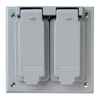 CA226G - 2G Wallplate Decor/Duplex Cover - Pass & Seymour/Legrand