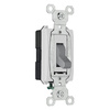 CSB20AC1GRY - 20A 120/277VAC B+S Wire Comm SP SW Gy - Pass & Seymour/Legrand