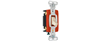 CSB20AC4GRY - 20A 120/277VAC B+S Wire Comm 4W SW Gy - Pass & Seymour/Legrand