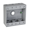 DB750S - 2G WP Gray Box - Seven 1/2" Holes - 30 Cu In - Taymac