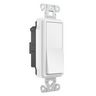 DS120W - Switch, Deco Ser, SP, 20A 120/277V, WH - Hubbell Wiring Devices