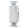 DS320W - Switch, Deco Ser, 3W, 20A 120/277V, WH - Hubbell Wiring Devices