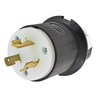 HBL2341 - LKG Plug, 20A 480V, L8-20P, B/W - Wiring Device-Kellems