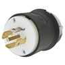 HBL2511 - LKG Plug, 20A 3PH 120/208V, L21-20P, B/W - Hubbell Wiring Devices