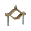 J2BB - 1-1/4" - 2" Bronze Ground Clamp, # 2 - Abb Installation Products, Inc