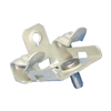 M24S - SPST 1/8" - 1/4" Flange Staked Clamp - Erico, Inc. Eritec-Caddy