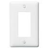 NP26W - Wallplate, 1-G, 1) Rect, WH - Premise Wiring