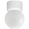 P321330 - 1-60W White Ext. Milkball - Progress Lighting